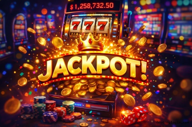 Big win animation on Frutopg slot Jogo